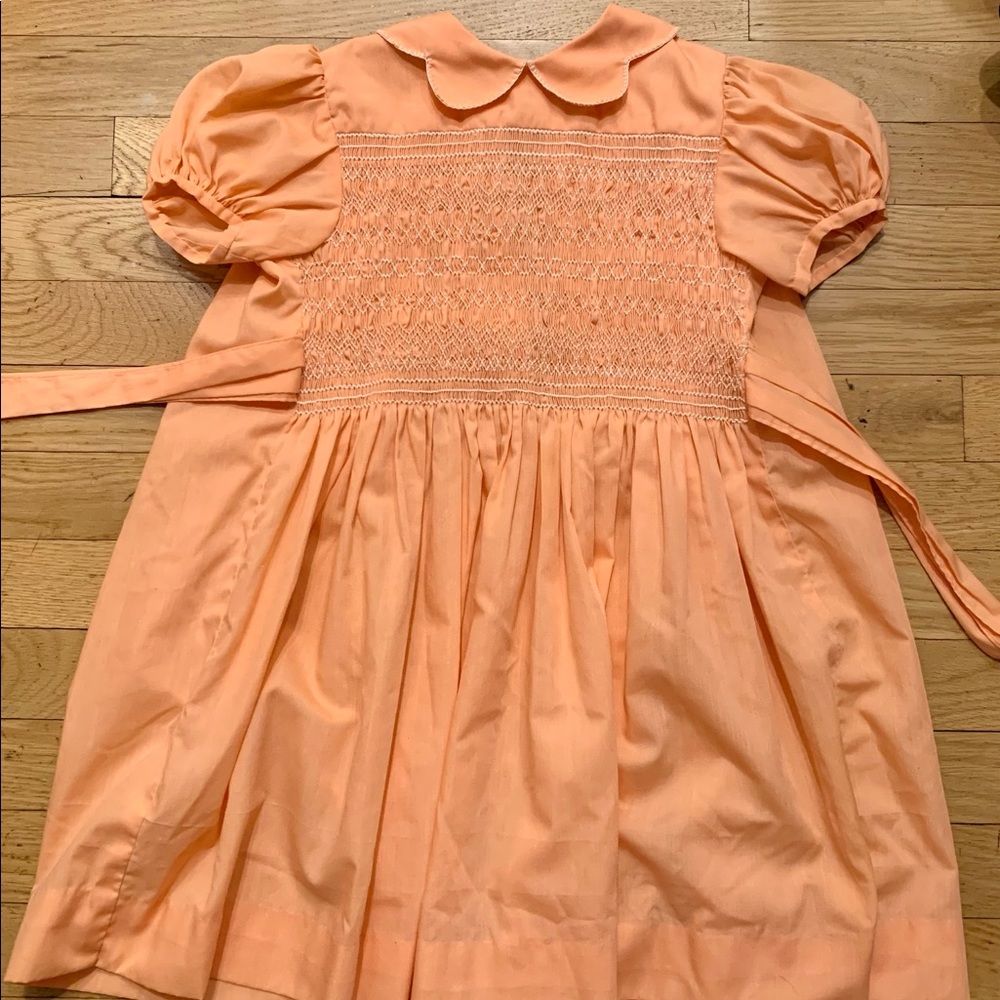 Orange vintage dress